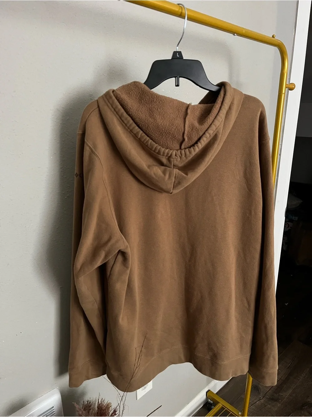 Columbia Brown Hoodie XL Casual - Picture 3 of 4